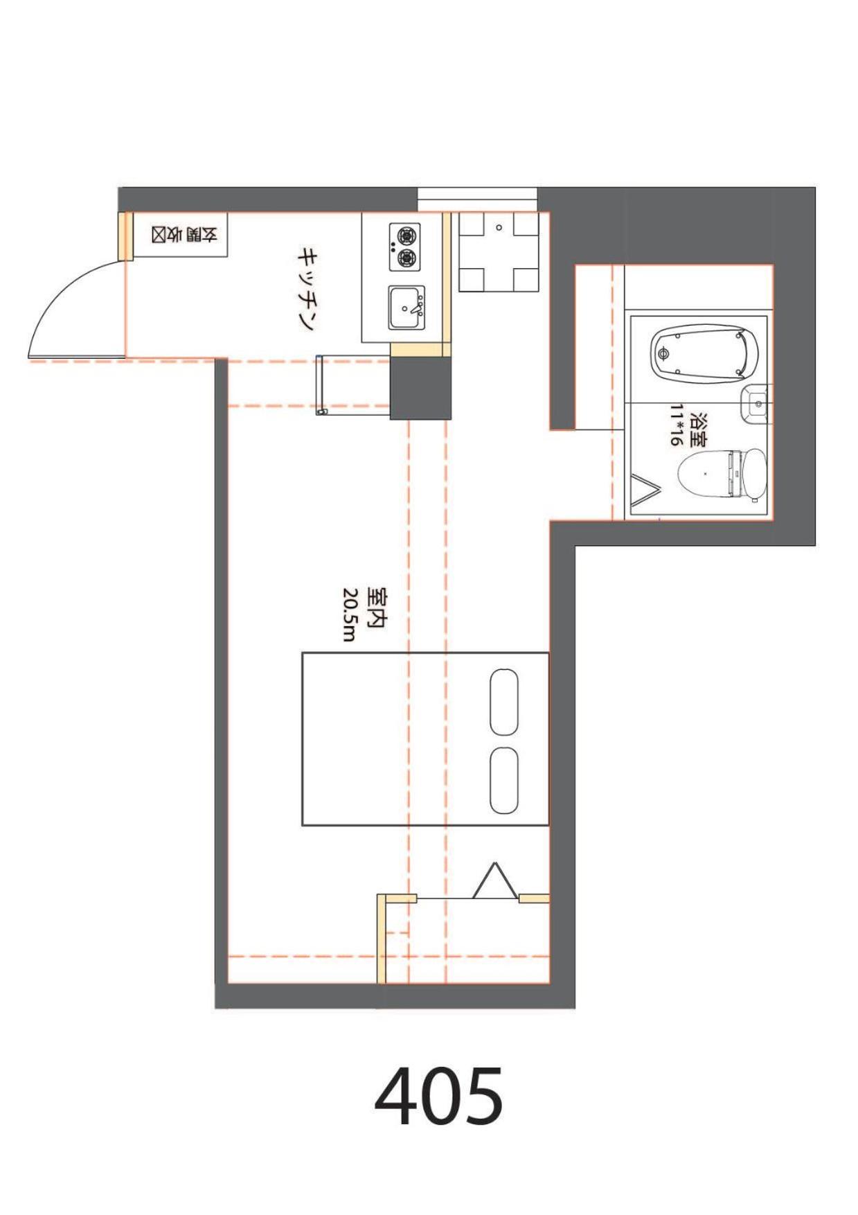 Hotel apartamentowy Ikebukuro Area 45 Nishiikeapartment Tokio